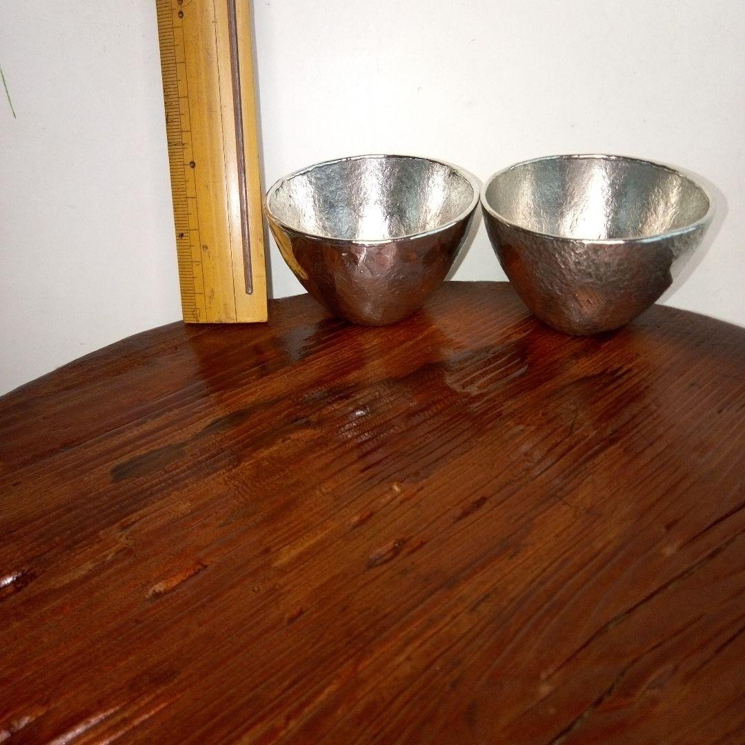 酒器　鶴岡鉦次郎　錫ちろり　ぐい呑