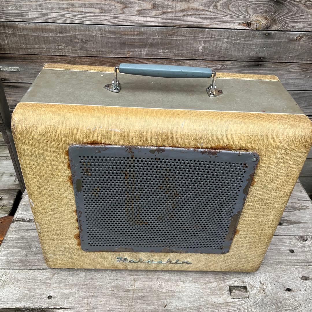 アンティークスピーカー　側だけ