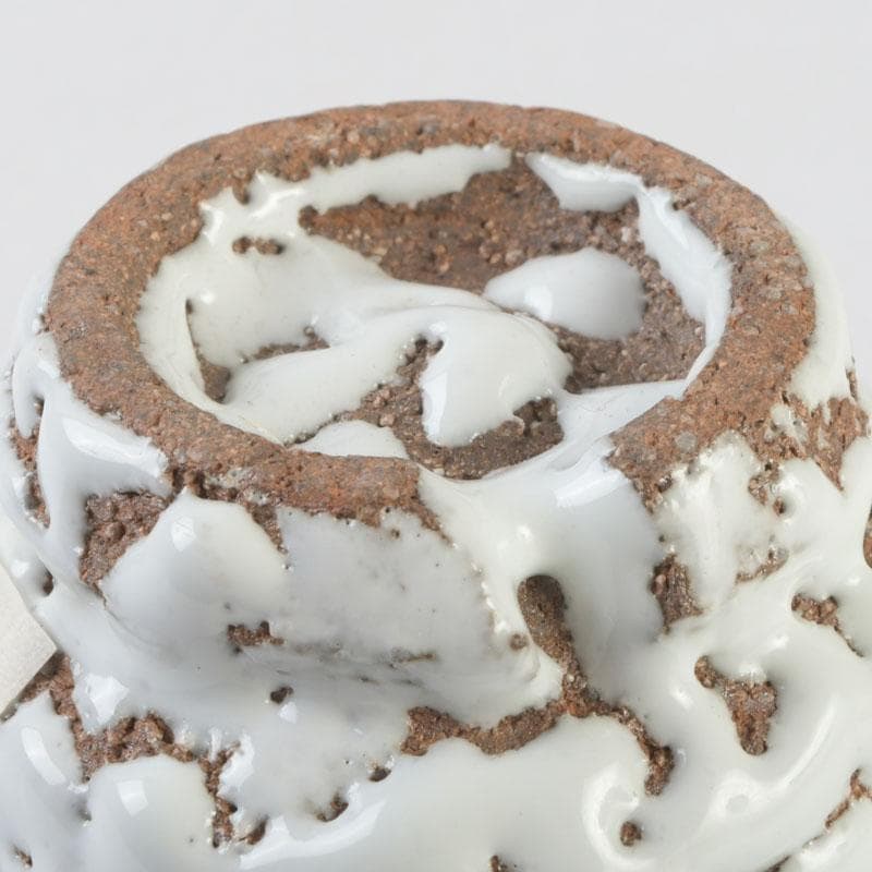 萩焼　三輪休雪造　酒盃　ぐい呑　共箱　V　9618