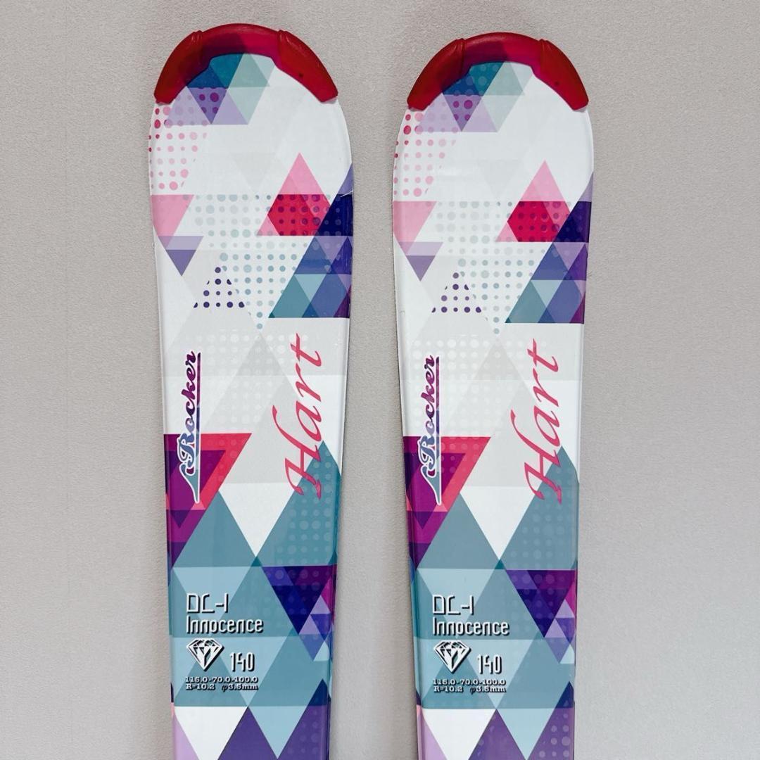 美品 Hart スキー Innocence 140 スキー板 ジュニア ガールズ