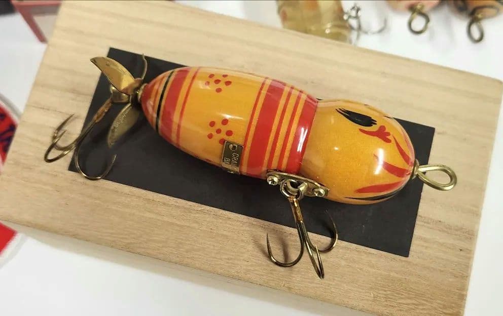 道楽、トップウォータールアー　DOWLUCK セット　ワッペン