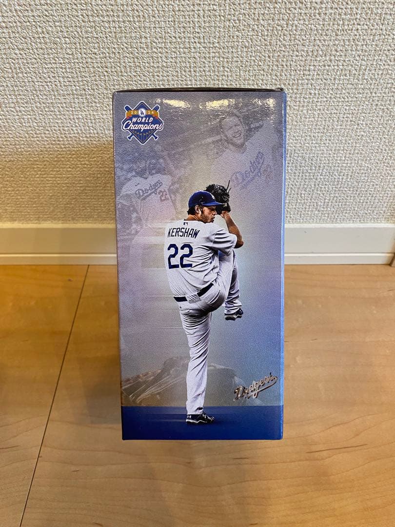 ドジャース カーショー 3000奪三振記念　ボブルヘッド