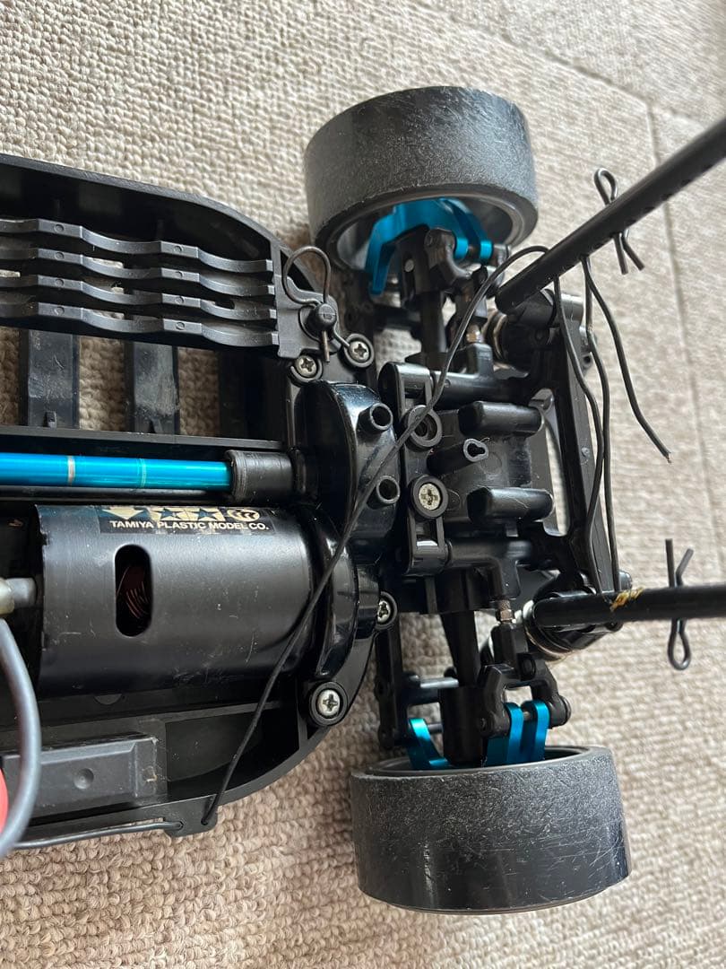 タミヤ TT-01 DODGEボディ ドリラジ 動作OK