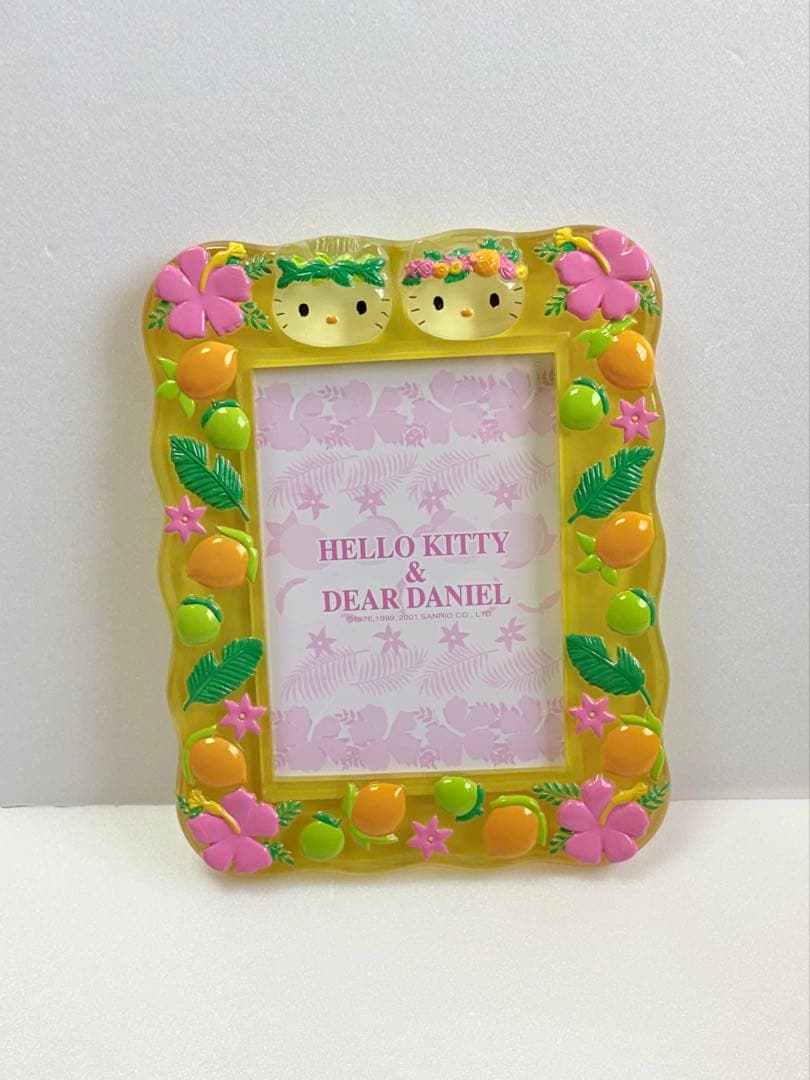 キティ ハイビスカス トロピカル フルーツ フォトフレーム 2001年 サンリオ