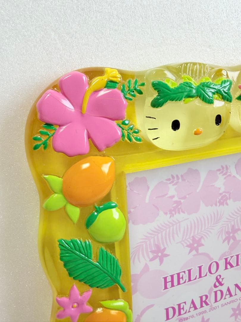 キティ ハイビスカス トロピカル フルーツ フォトフレーム 2001年 サンリオ
