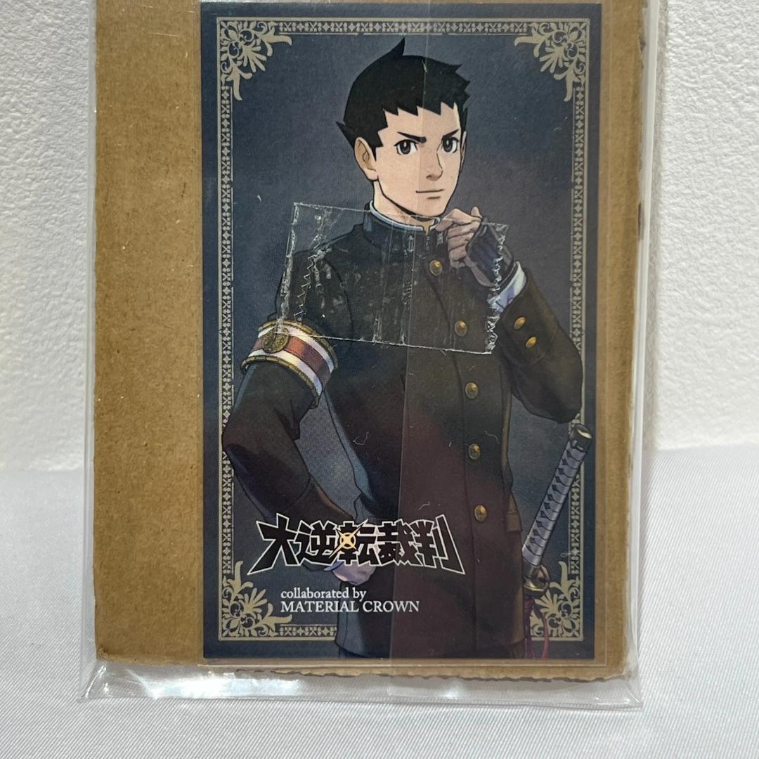 大逆転裁判 MATERIAL CROWN 指輪 リング 成歩堂龍ノ介 イメージ