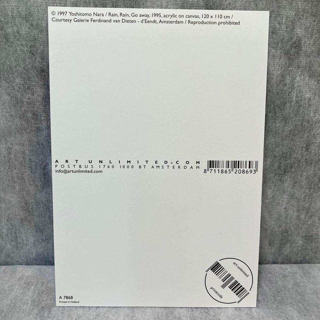 奈良美智 Yoshitomo Nara 勉強中 額装 オマケ付き 絵画 アート