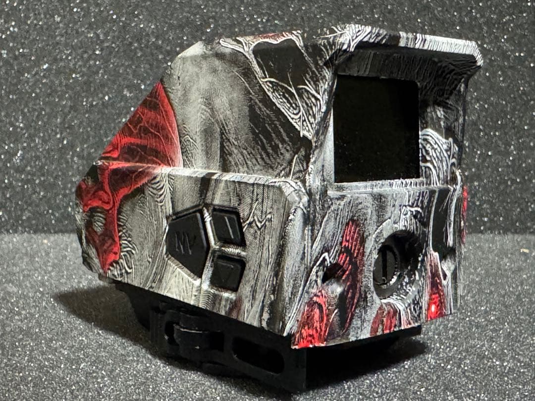 レッドドットサイト レッドスカル柄