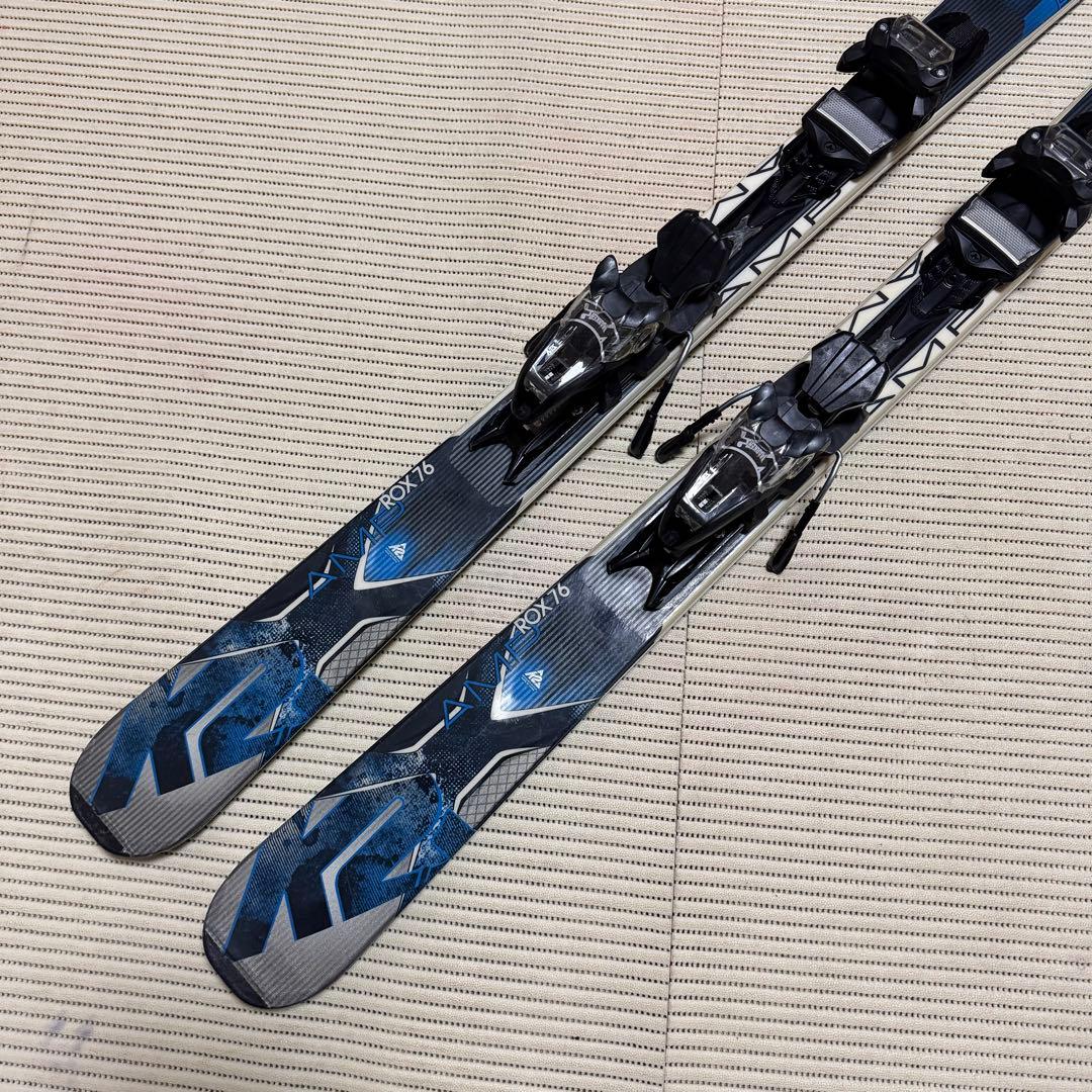 送料無料　K2 AMP ROX76 160cm ＆　マーカー MX 10.0