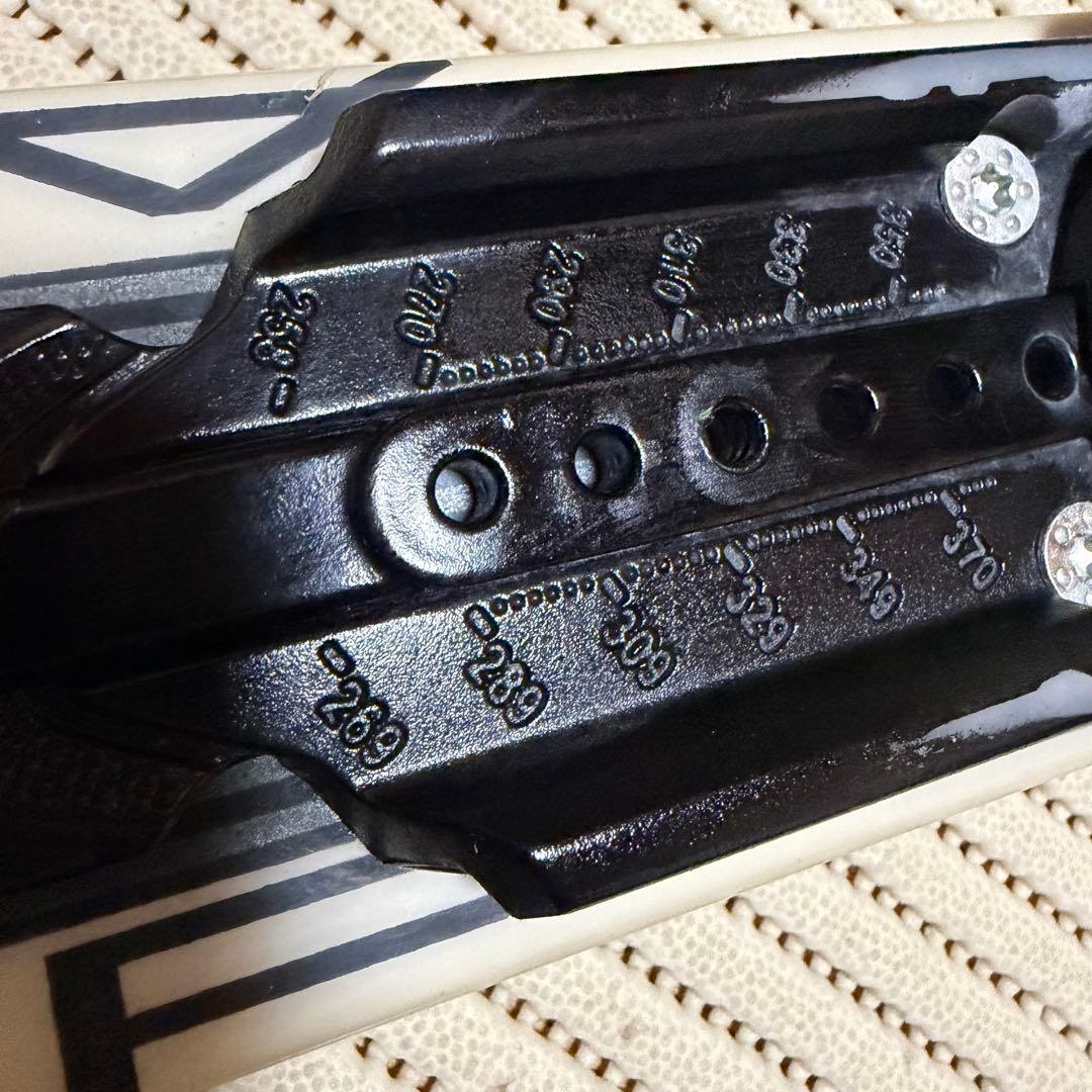 送料無料　K2 AMP ROX76 160cm ＆　マーカー MX 10.0