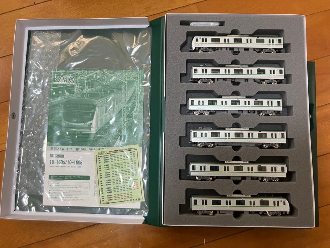 KATO 10-1605,06 東京メトロ千代田線16000系(5次車)10両②