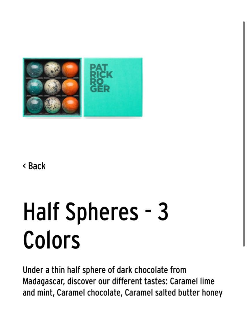 18個入　伊勢丹完売品　ダークチョコレートボンボン