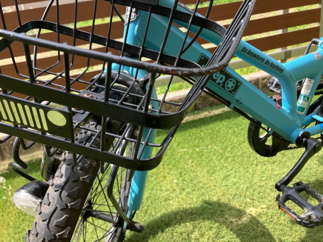 naa1215# 様jeep20インチ子供用自転車ジープ