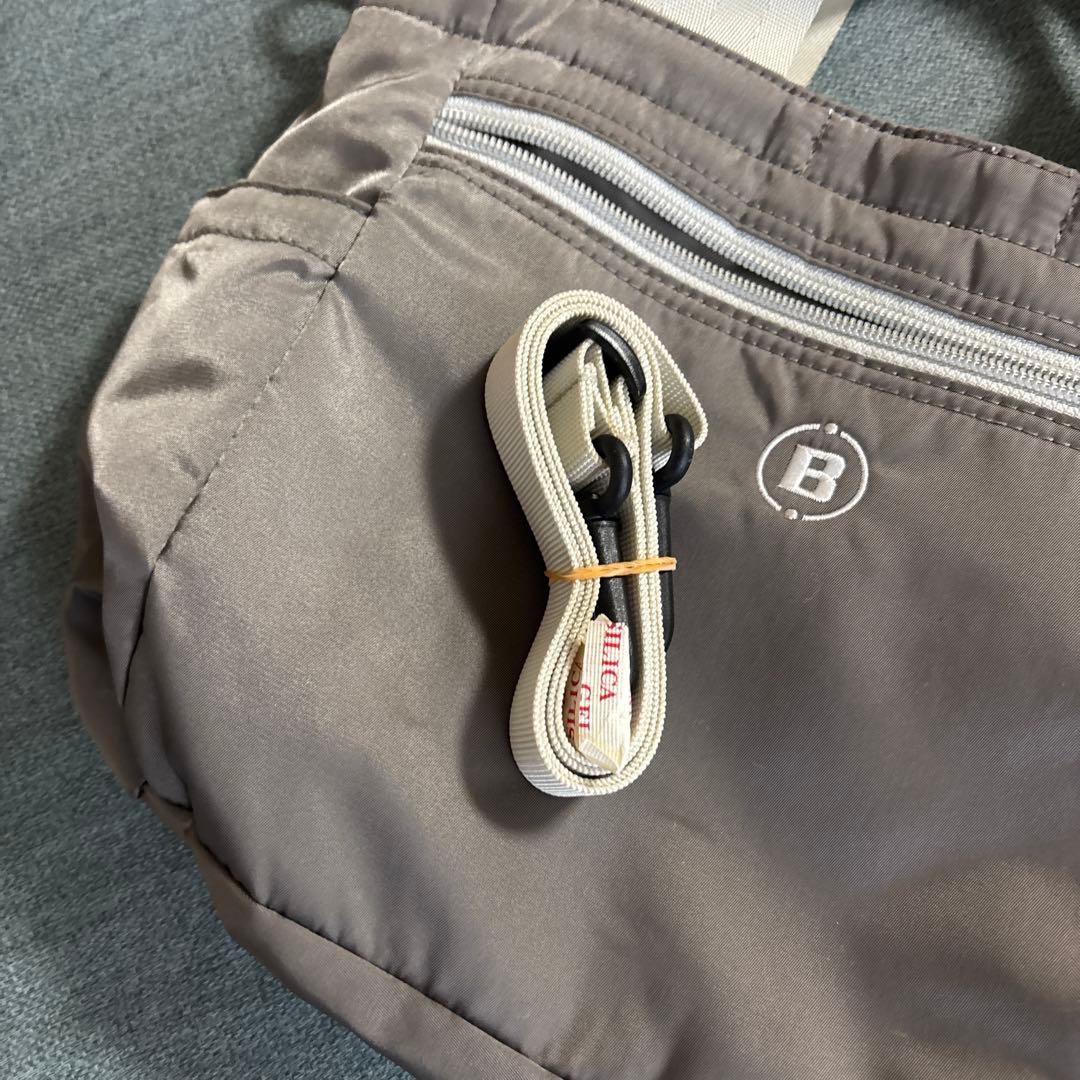 BRIEFING ショルダーバッグ グレー