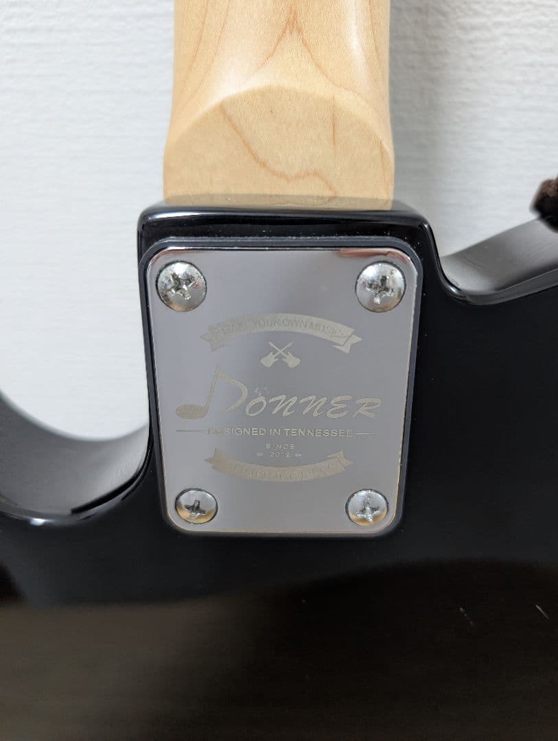 Donner エレキギター ブラック