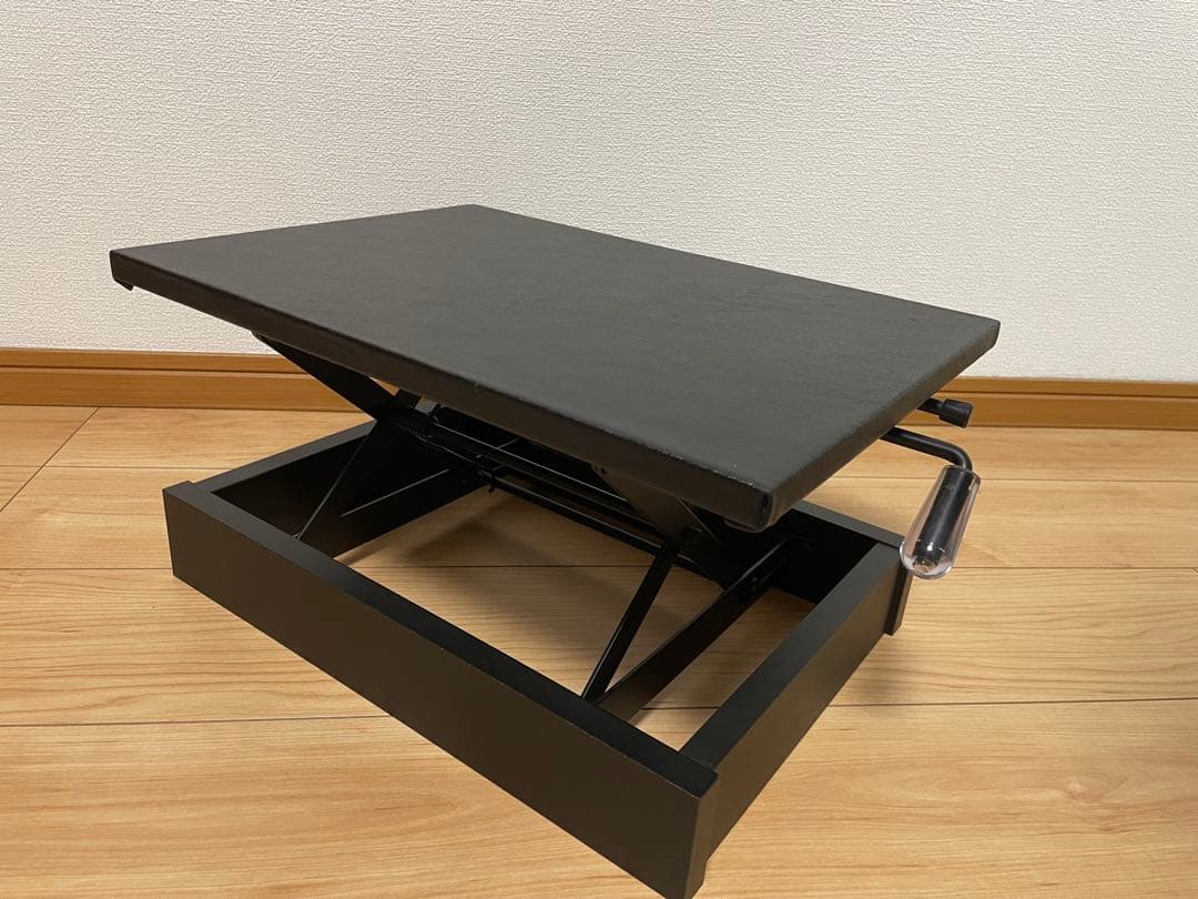 吉澤 PEACOCK ラック式高低調節 ピアノ 補助台 AX-RH