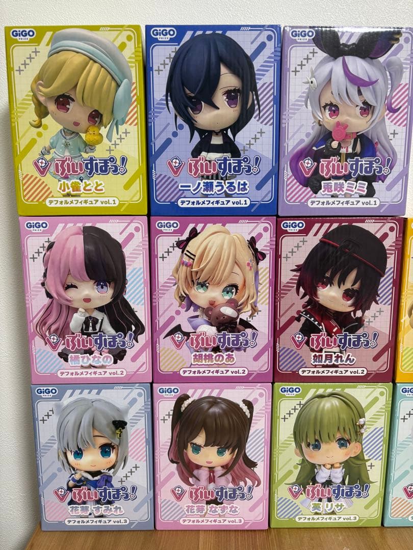 ぶいすぽっ！デフォルメフィギュア　vol.1〜vol.5 全種セット