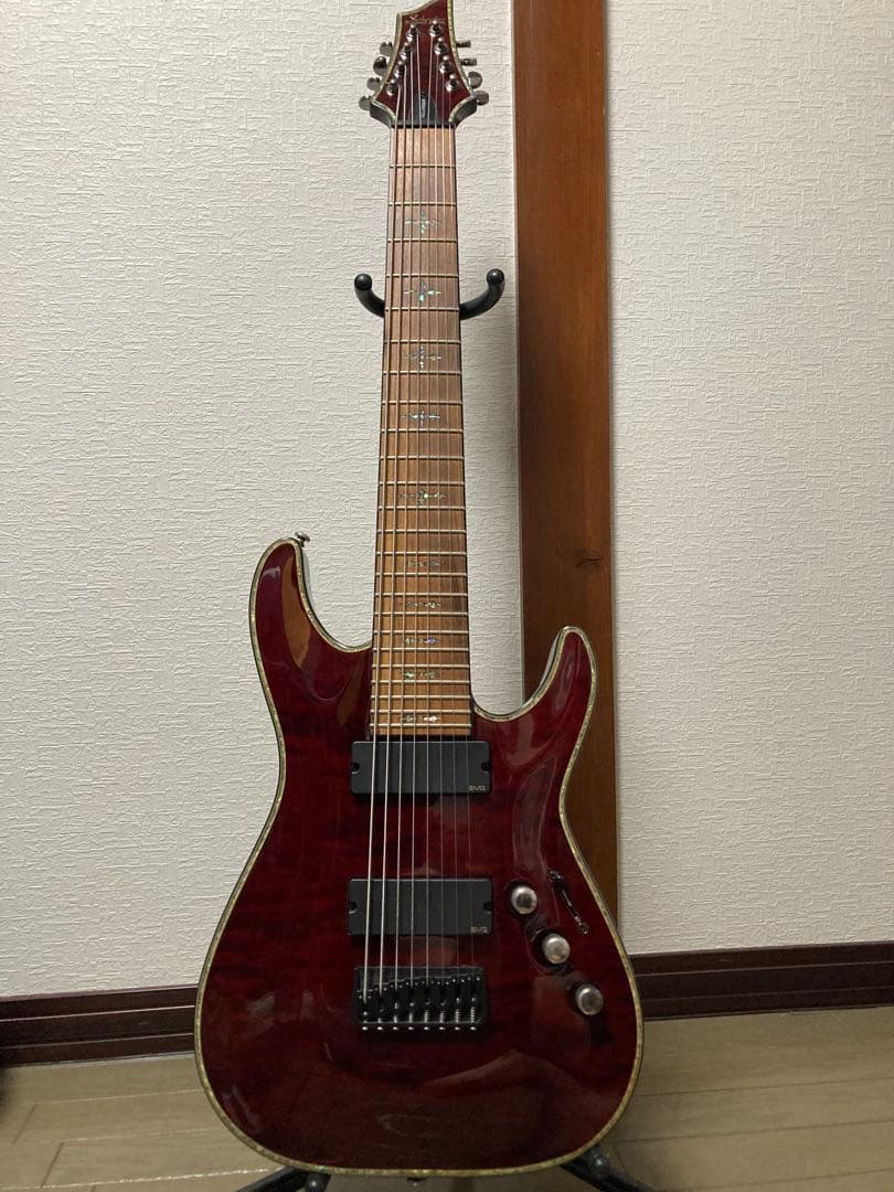 【セール】SCHECTER HELLRAISER C-8 FR BCR