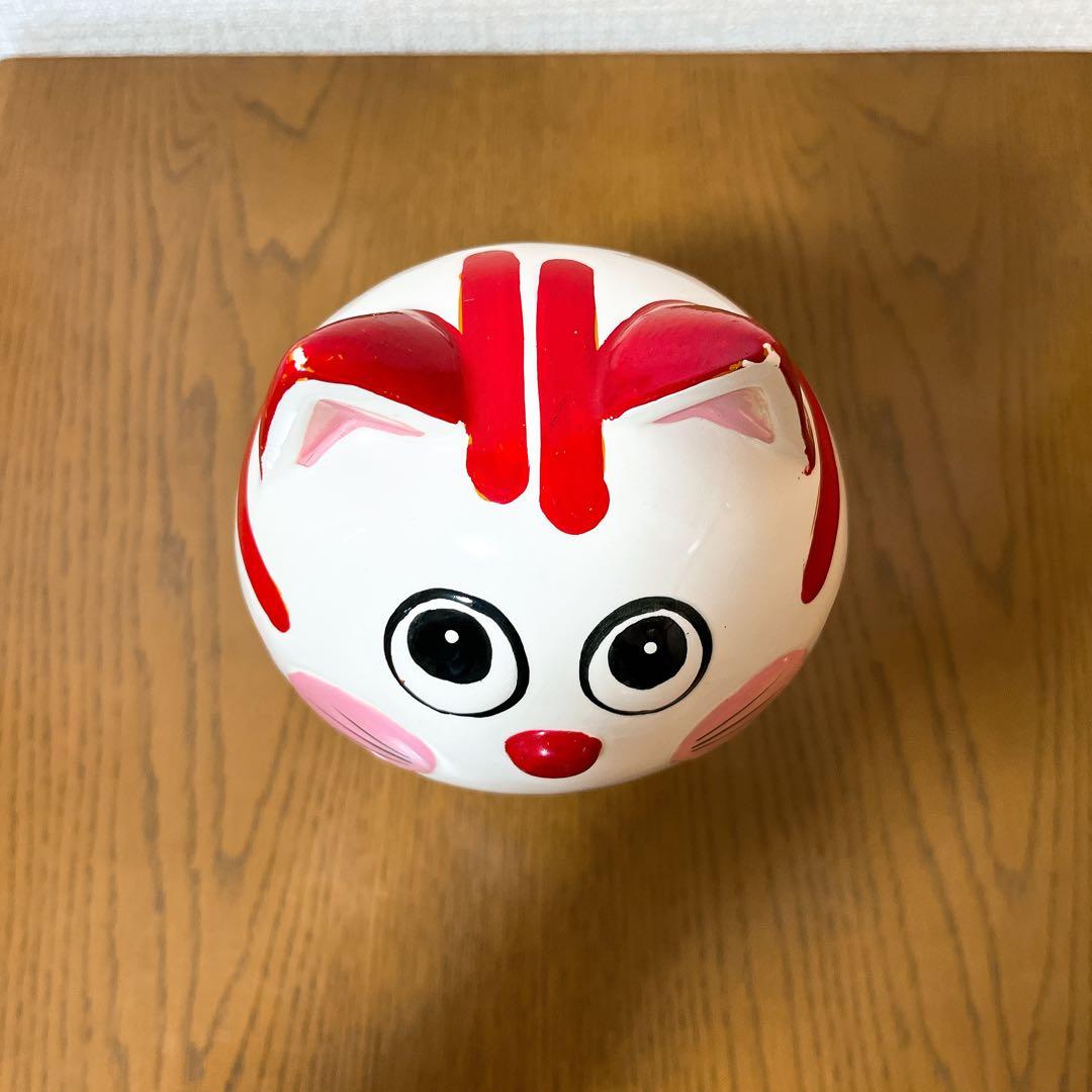 内藤ルネ RUNE 貯金箱 ネコ 猫 昭和 レトロ 陶器 ねこ 置物