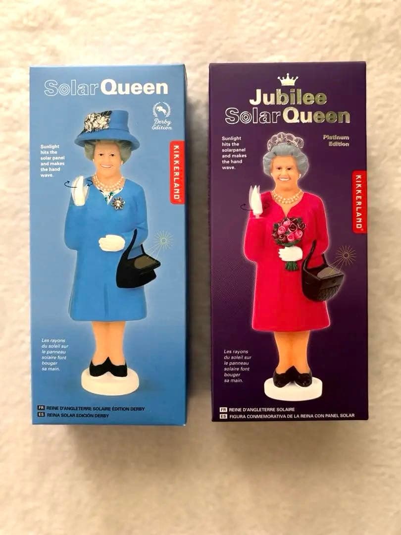 お値下しました【Kikkerland】 Solar Queen ソーラークイーン