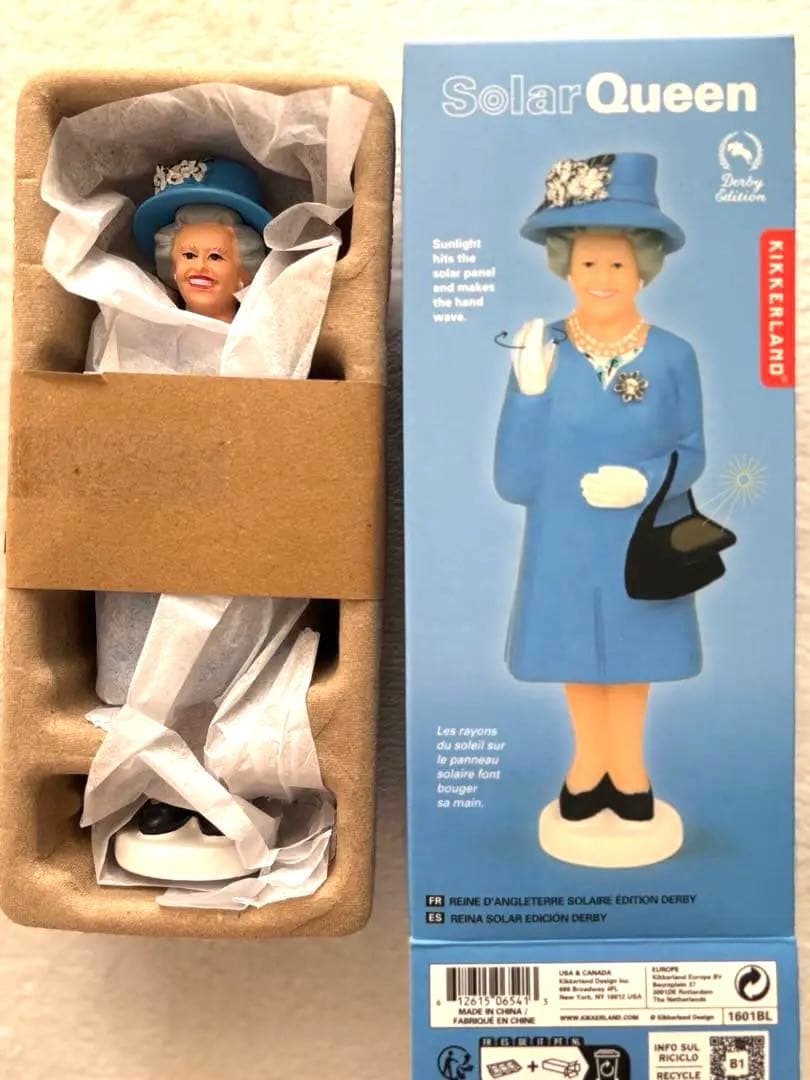 お値下しました【Kikkerland】 Solar Queen ソーラークイーン
