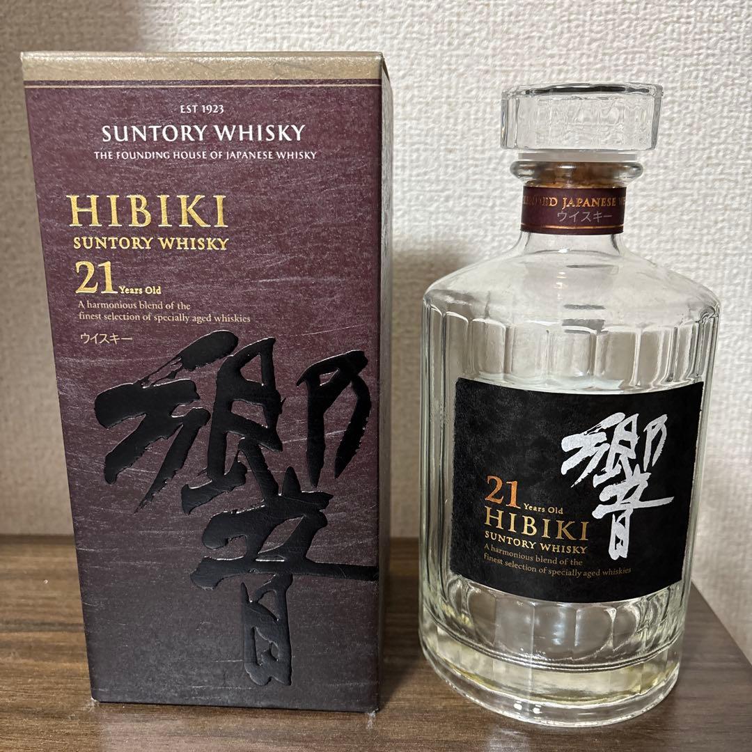 Hibiki 21 Years Old ウイスキー 700ml 空き瓶