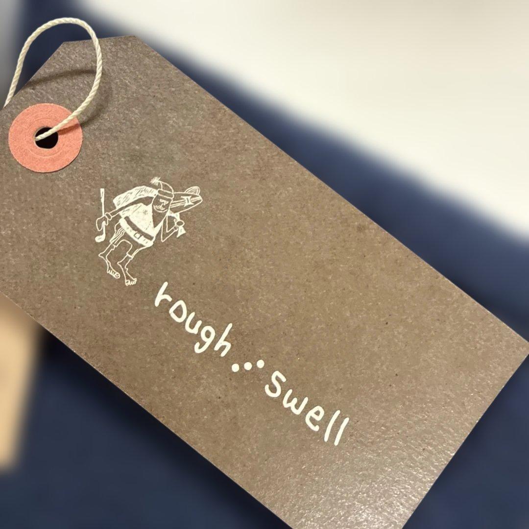 【新品】Rough&Swellラフアンドスウェル　フリースベストネイビー （L）