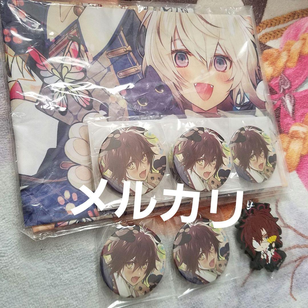 榎本峰雄 Collar×Malice 缶バッジ 幼少 ストラップ カラマリ