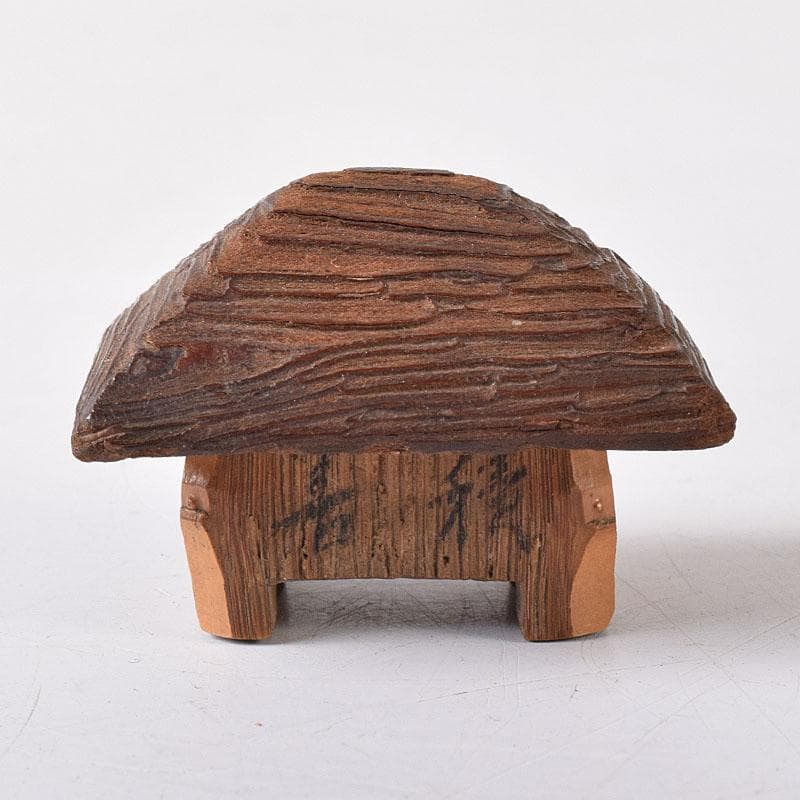 茶道具　木地寄　竹根　葛屋香合　時代箱　V　R8228