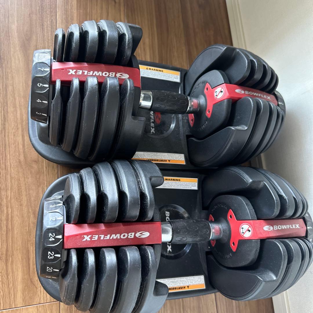 BOWFLEX 可変式ダンベル 24kg 一個