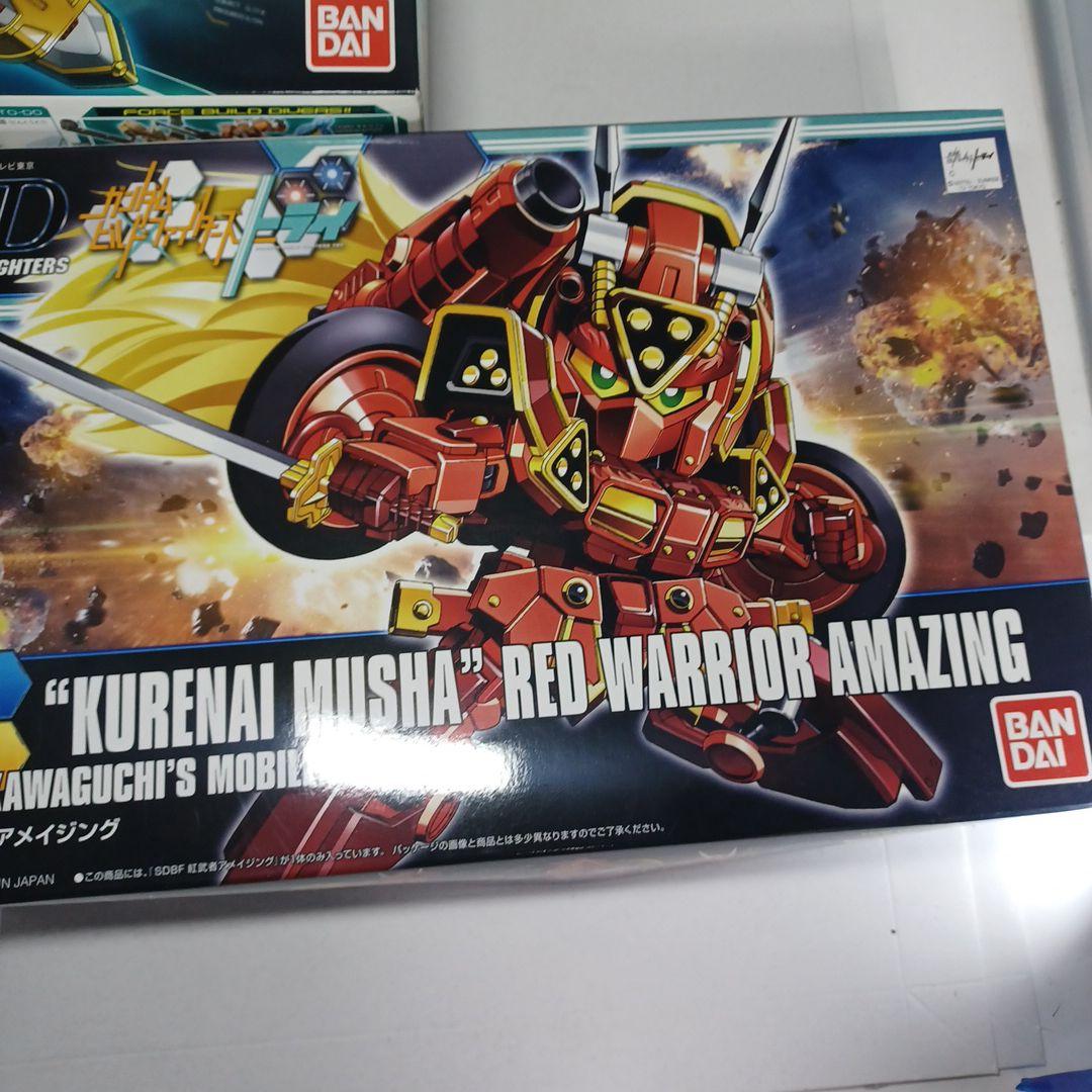 ビルドダイバーズ　ガンプラ　SD　RX-零丸　R ヴァルキランダー　紅武者アメイ