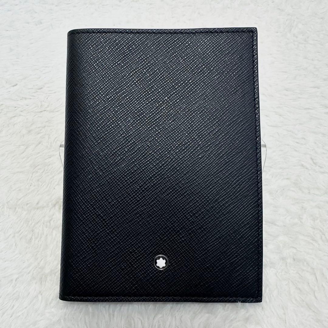 【新品未使用】MONTBLANC モンブラン サルトリアル パスポートケース 黒