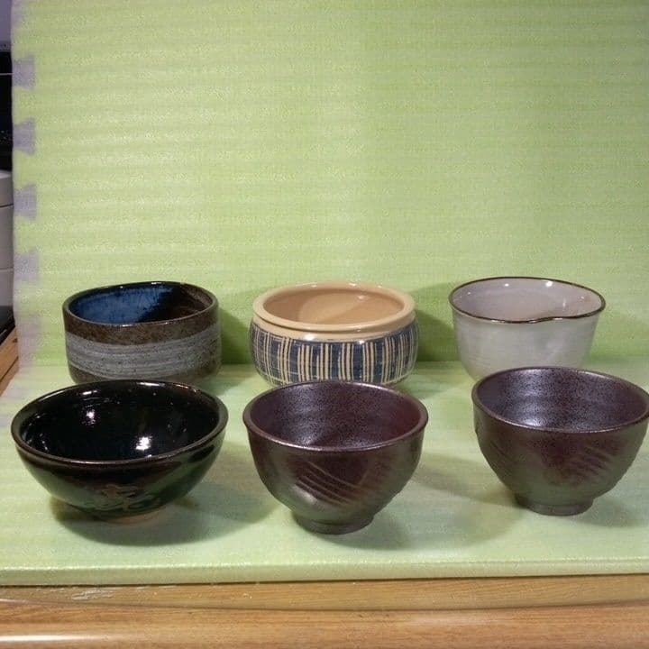 茶道具　茶碗　茶道　茶道道具　古民具　アンティーク　６個セット　おまとめ　お得