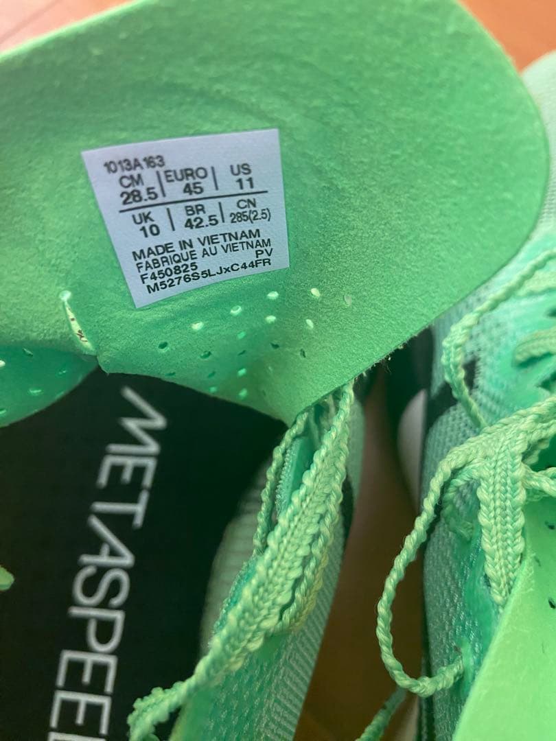 スパイク・シューズ 28.5 SPEED EDGE TOKYOGreenGeckoBlack