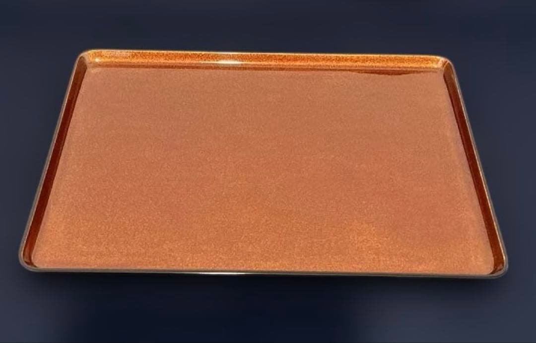 輪島塗　角藤漆器店謹製　梨子地　卓上膳　6枚セット　共箱　茶道具 　お盆送料無料