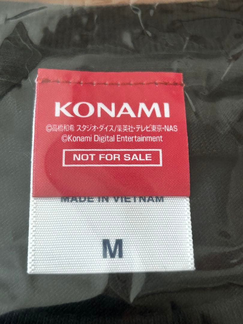 【希少・非売品】KONAMI 遊戯王デュエルリンクス　特製Tシャツ　サイズM