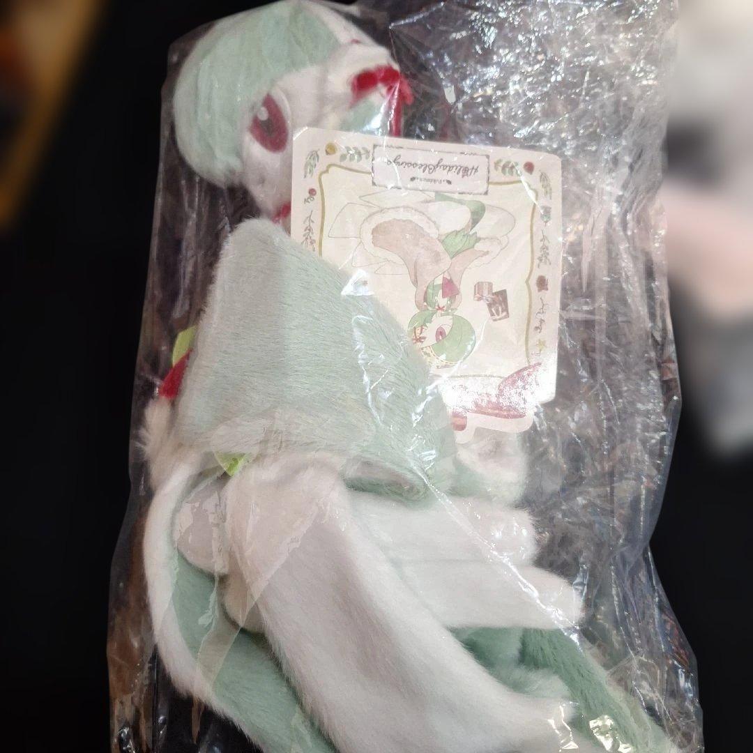 タグ付き　ポケモンセンター　サーナイト　ニンフィア　クリスマス　ぬいぐるみ