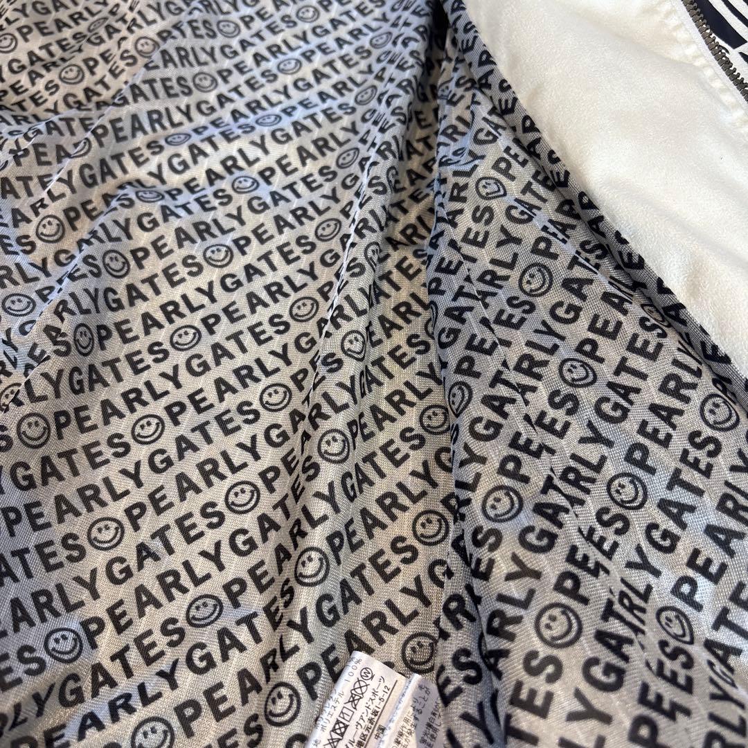 PEARLY GATES★オシャレなビッグロゴ スエードジャケット5★ニコちゃん