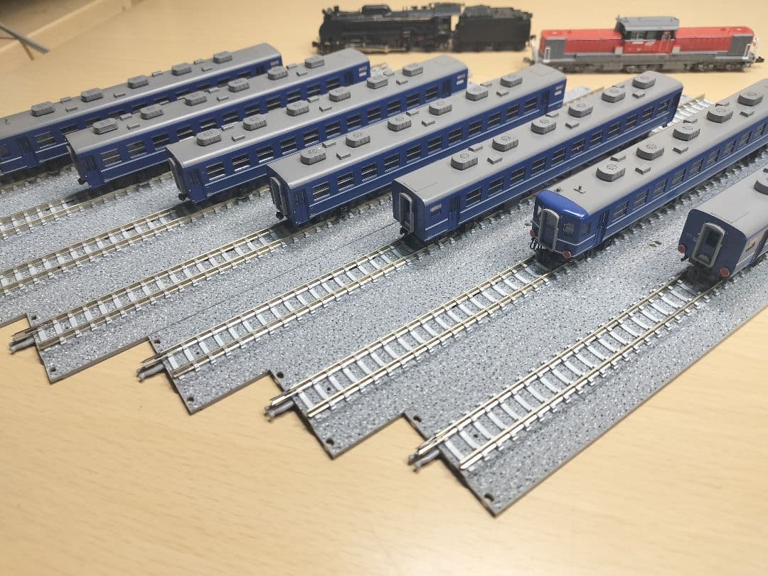 D51　498号機　DD51 12系客車　EF210