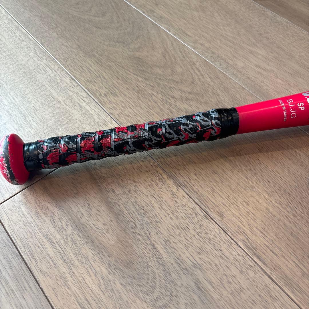 asics Star Shine 2nd 軟式バット 赤 75センチ