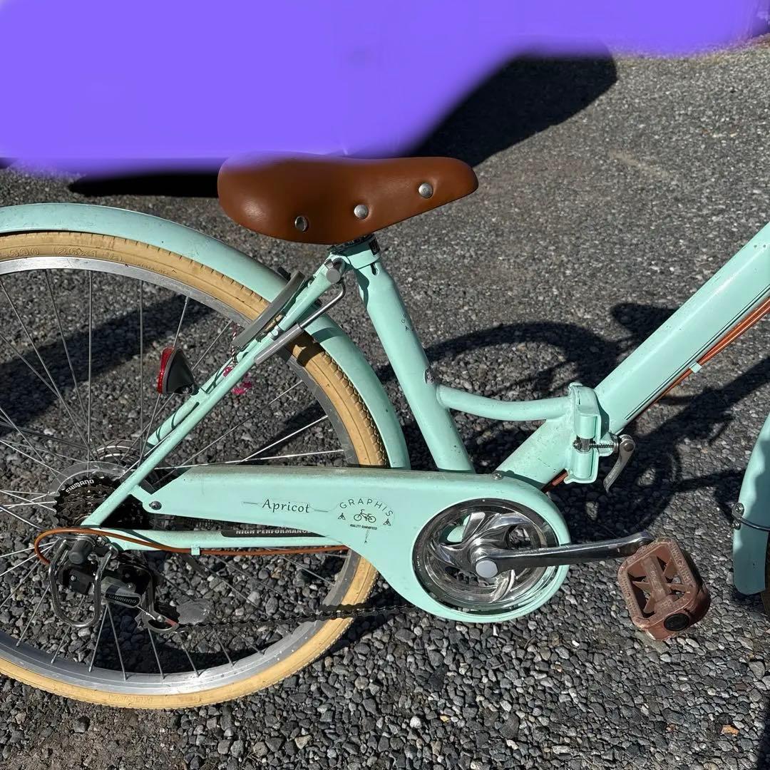 子供用自転車　26インチ　ライトブルー