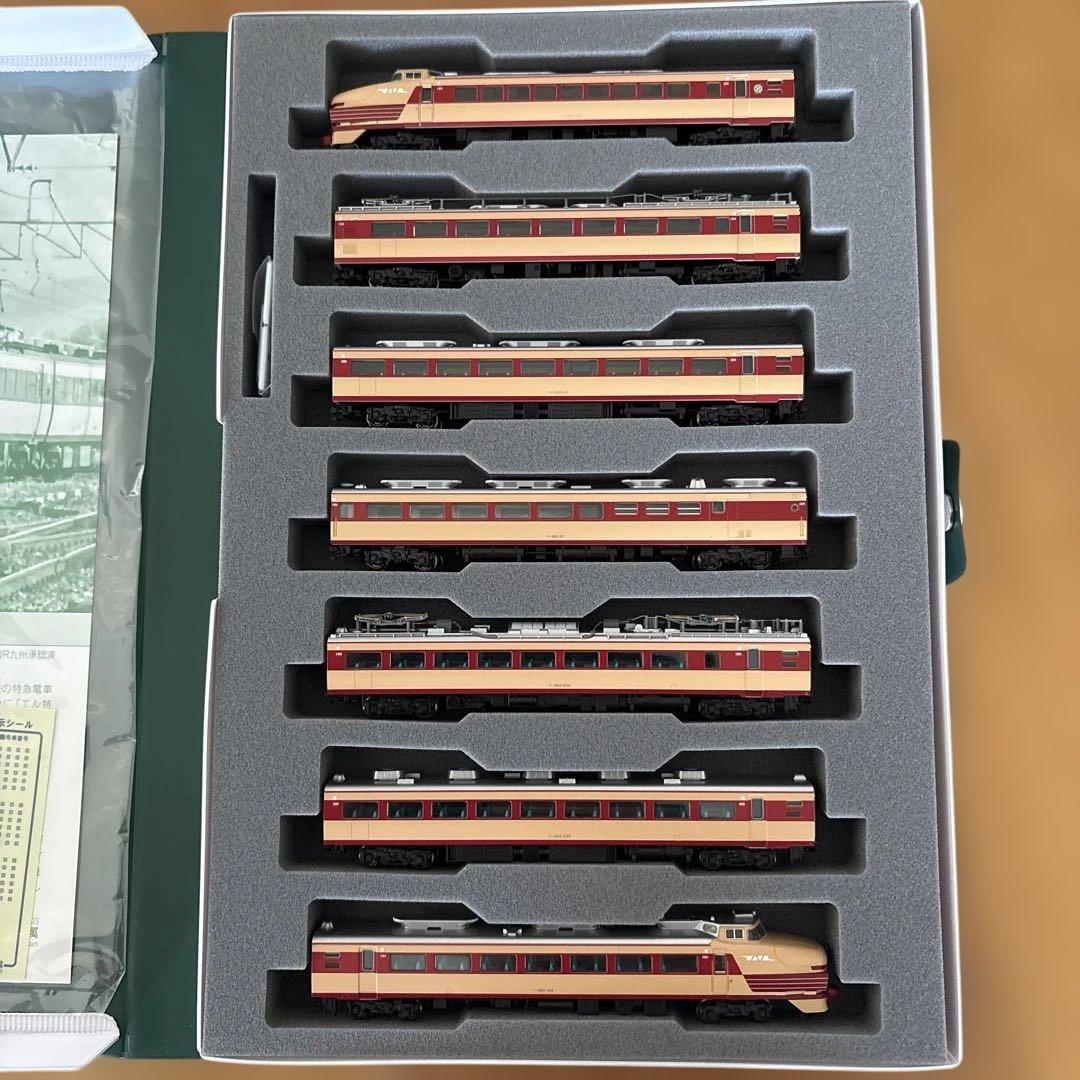 【希少、新同】KATO 485系 初期型ひばり7両セット⑧