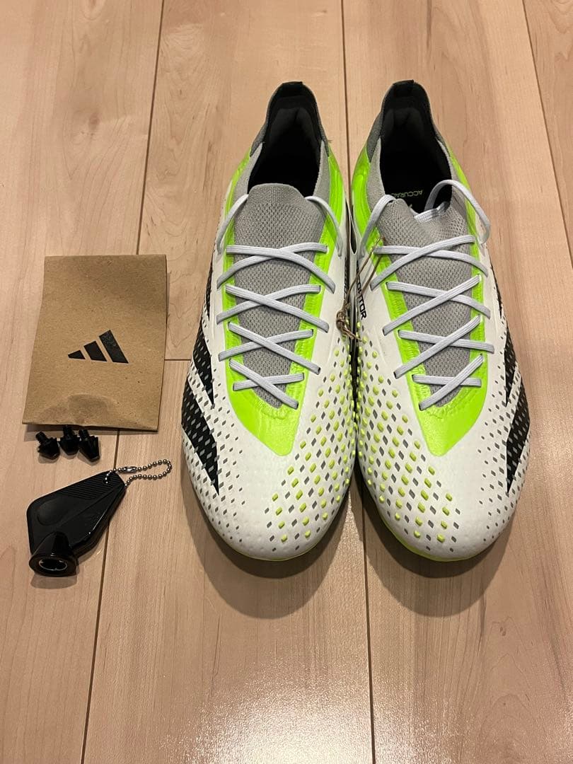 adidas Predator 26.0cm SG ホワイト/グリーン