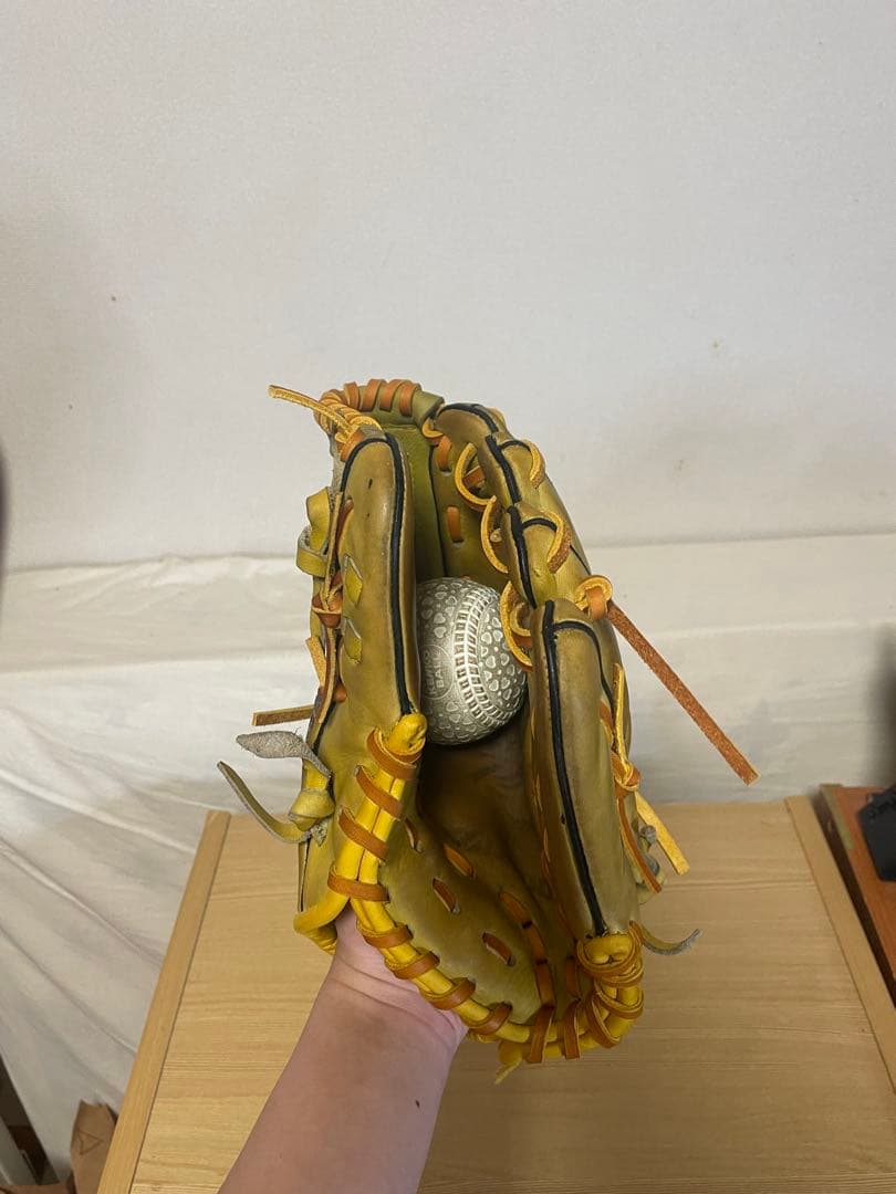 ミズノプロ軟式内野手用オーダー　リペア品