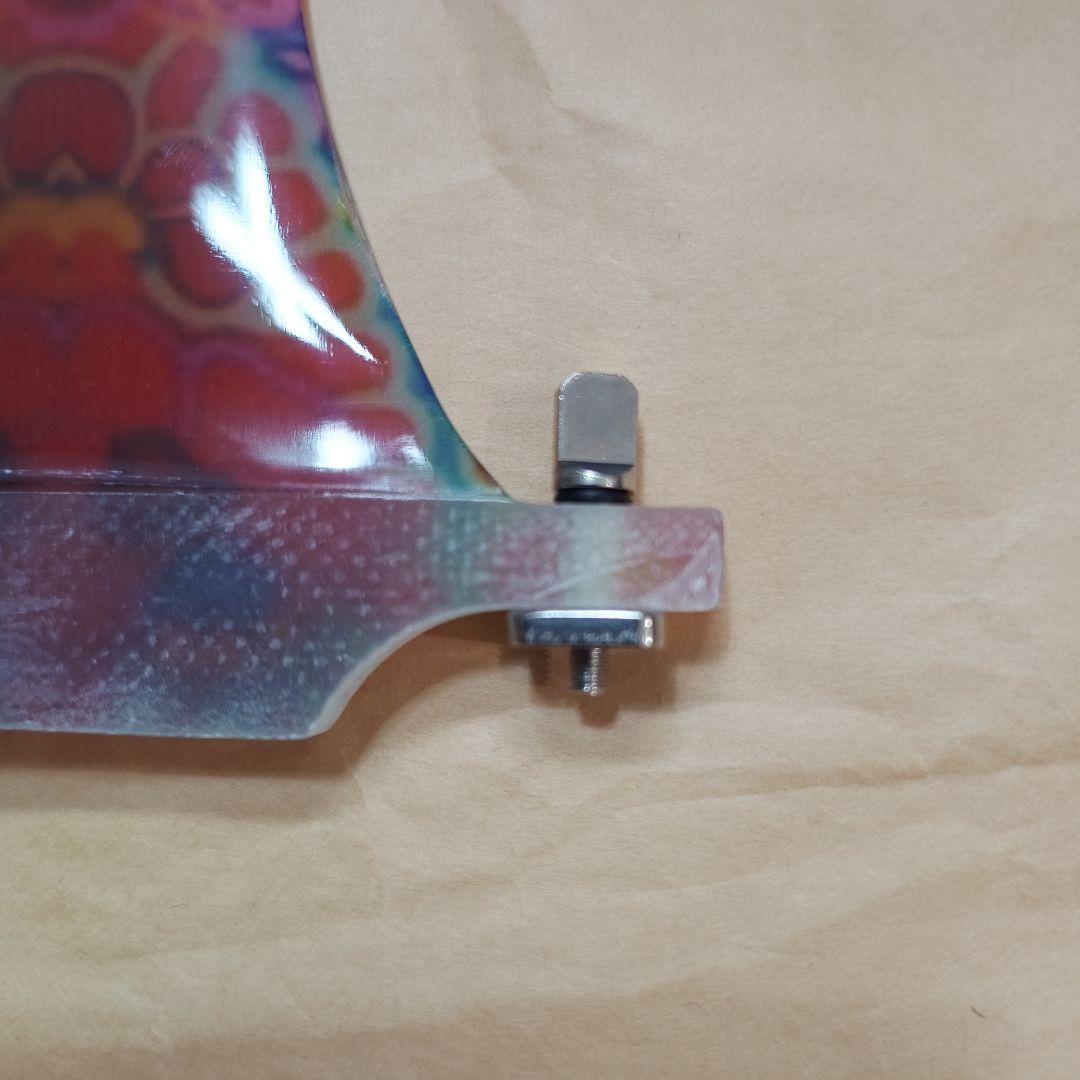 アートグラス　10インチ センターフィン　ロングボード　シングルフィン