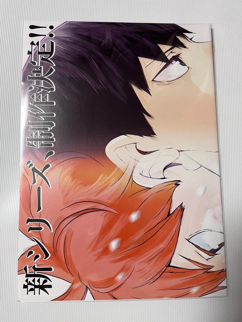 ハイキュー‼︎ 日向翔陽　影山飛雄　新シリーズ決定ポスター　ジャンフェス2019