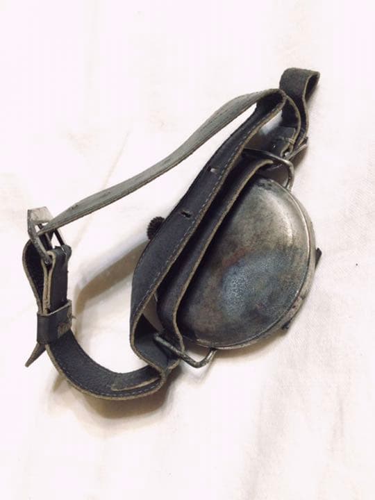 1930年代 スイス製 RONDA社 軍用 純銀 腕時計型コンパス 方位磁石