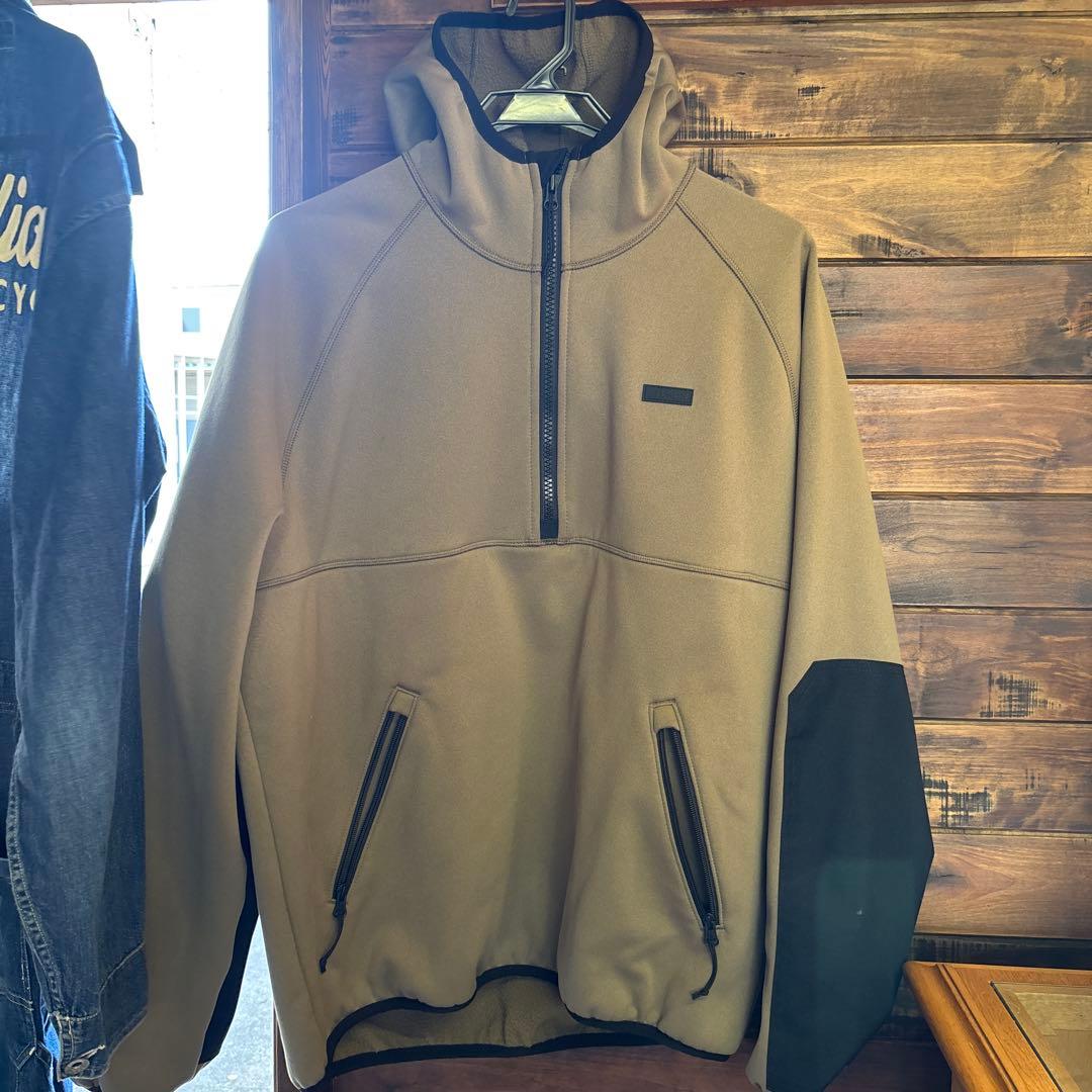 美品！　フィルソン プルオーバー　フリースジャケット 裏起毛 エルボーパッチ　L