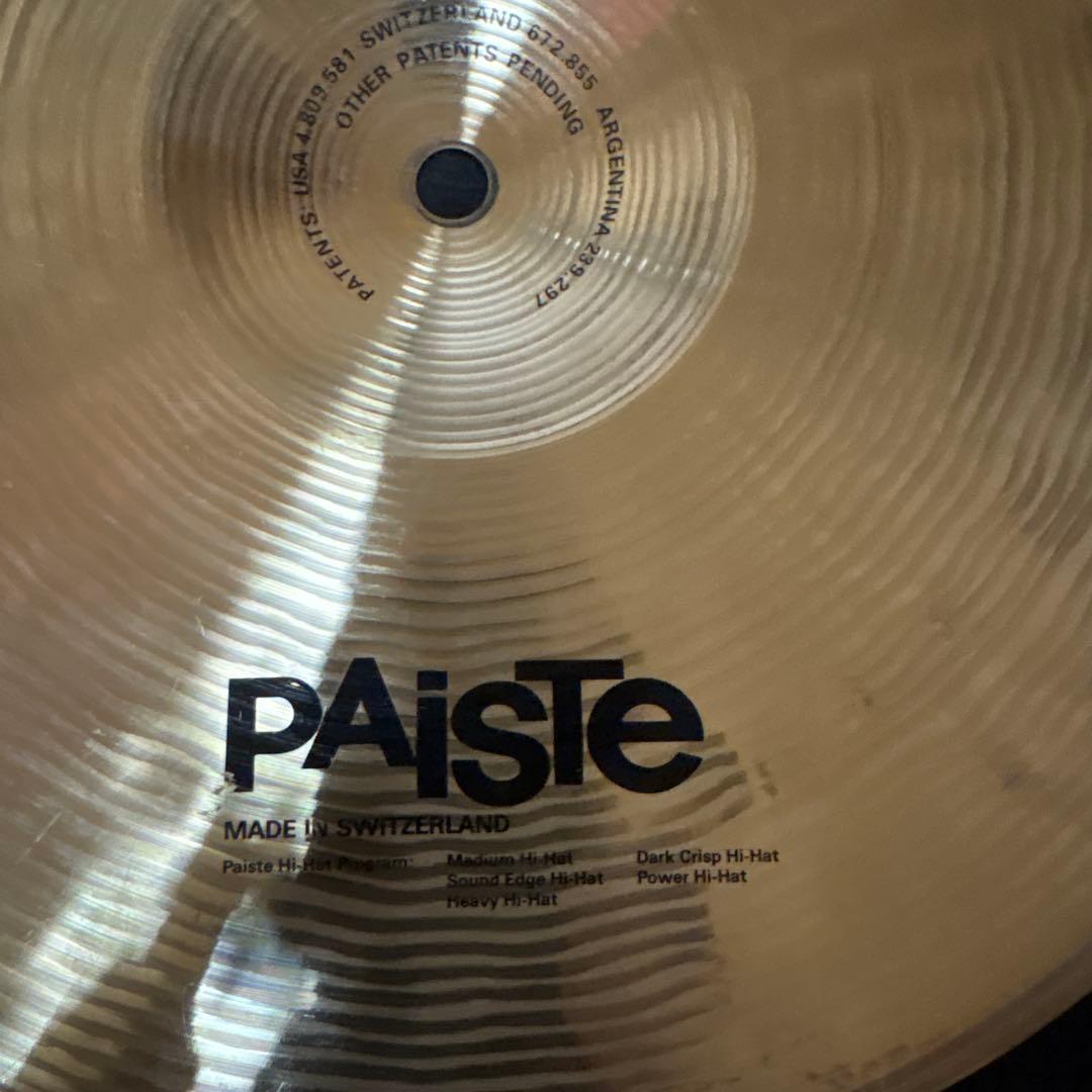 Paiste signature Power Hi-Hat 13\" ペア