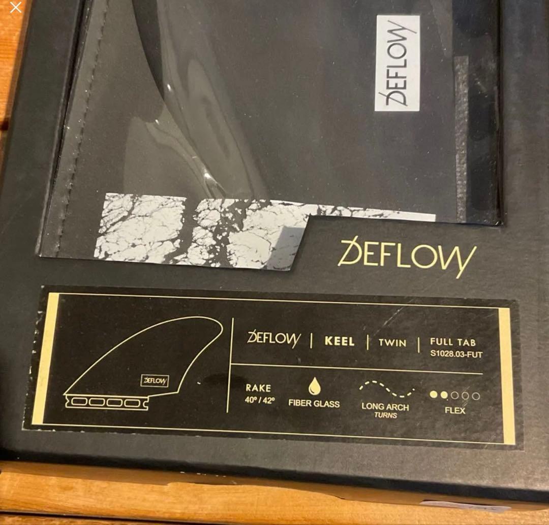 Deflowデフロウ　KEEL Twin future Black 092